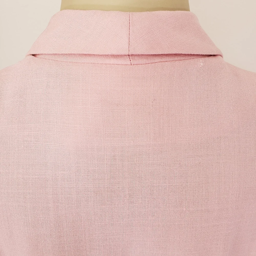 VTG 50s Pink Short Sleeve Mendel Dress - Picture 11 of 13